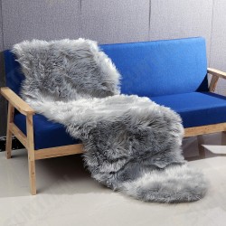 190*70CM Rectangle Sheepskin Rug Artificial Wool Soft for Chair Sofa Bedroom Floor Carpet 190*70CM Rectangle Sheepskin Rug Artificial Wool Soft for Chair Sofa Bedroom Floor Carpet