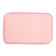 30x20cm Small Shape Non Slip Absorbent Coral Velvet Memory Foam Mat