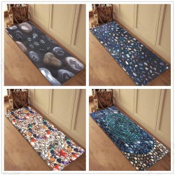 40 x 120cm Fashion 3D Cobblestone Non-slip Absorent Water Floor Mats Carpet Pad 40 x 120cm Fashion 3D Cobblestone Non-slip Absorent Water Floor Mats Carpet Pad