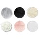 40cm Fluffy Rug Round Pad Carpet Hairy Fur Shag Sheepskin Bedroom Floor Mat