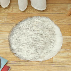 40cm Fluffy Rug Round Pad Carpet Hairy Fur Shag Sheepskin Bedroom Floor Mat 40cm Fluffy Rug Round Pad Carpet Hairy Fur Shag Sheepskin Bedroom Floor Mat