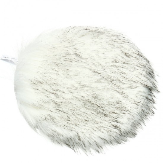 40cm Fluffy Rug Round Pad Carpet Hairy Fur Shag Sheepskin Bedroom Floor Mat