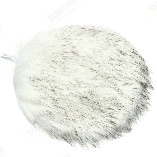 40cm Fluffy Rug Round Pad Carpet Hairy Fur Shag Sheepskin Bedroom Floor Mat