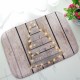 40x60cm Christmas Flannel Velvet Memory Foam Rug Absorbent Bathroom Mat Soft Non-slip Floor Carpet