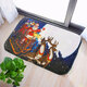 40x60cm Christmas Non-slip Absorbent Floor Mat Bathroom Kitchen Bedroom Doormat Carpet Decor