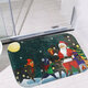 40x60cm Christmas Non-slip Absorbent Floor Mat Bathroom Kitchen Bedroom Doormat Carpet Decor