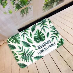 40x60cm Flannel Doormat Absorbent Bath Mat Bathroom Carpet Kitchen Mats and Rugs for Home Decoration 40x60cm Flannel Doormat Absorbent Bath Mat Bathroom Carpet Kitchen Mats and Rugs for Home Decoration
