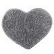 50x60cm Heart Shape Doormat Bathroom Bedroom Carpet