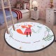 59inch Cotton Baby Kids Gym Play Floor Carpet Mat Activity Crawling Blanket Toys Storage Bag