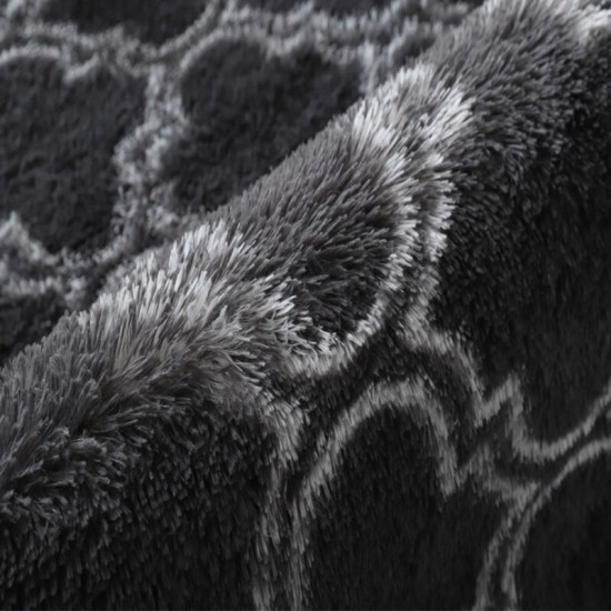 80x200CM/160x230CM Skin-friendly Plush Carpet Non-slip Rectangle Sofa Carpet Long Doormat
