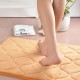 80x50cm Absorbent Anti Slip Memory Foam Carpet Bath Rug Coral Velvet Chronic Rebound Floor Mat
