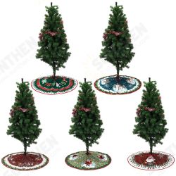 90cm Non-Woven Christmas Cartoon Tree Skirts Santa Claus Elk Home Decorations 90cm Non-Woven Christmas Cartoon Tree Skirts Santa Claus Elk Home Decorations