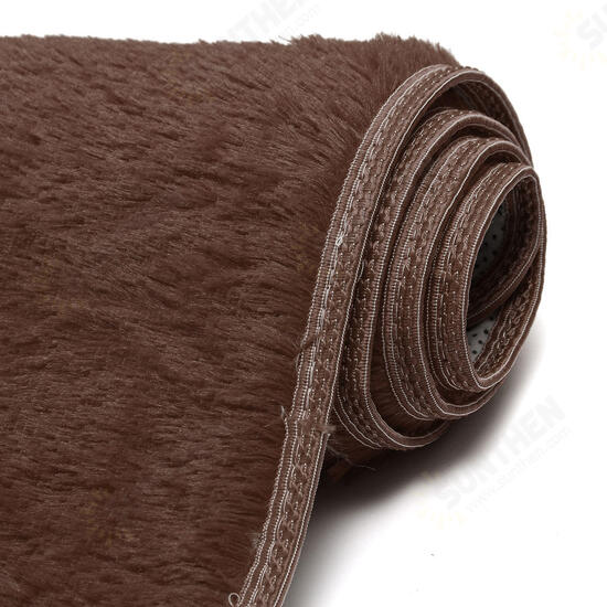 90x160cm Bedroom Short Floss Floor Carpet Mat Soft Shaggy Blanket Non Slip Living Room Rug