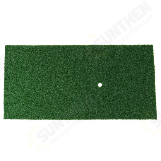 Backyard Golf Practice Mat Training Hitting Practice Tee Holder Grass Mat