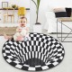 Nordic Minimalist Carpet 3D Printing Visual Carpet Bedroom Office Floor Mats Living Room Coffee Table Mats