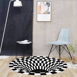 Nordic Minimalist Carpet 3D Printing Visual Carpet Bedroom Office Floor Mats Living Room Coffee Table Mats Nordic Minimalist Carpet 3D Printing Visual Carpet Bedroom Office Floor Mats Living Room Coffee Table Mats
