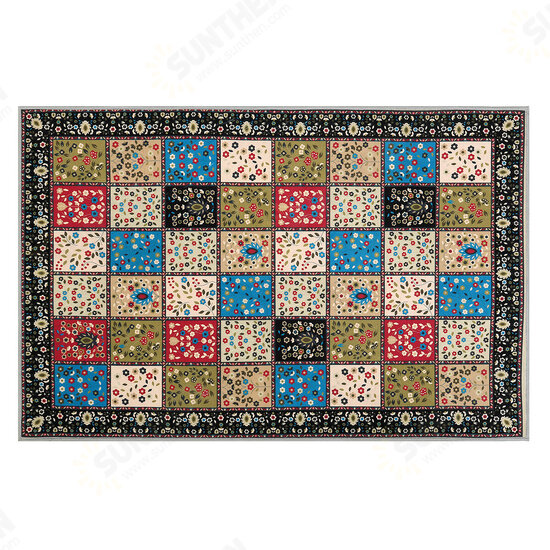 Bohemian Carpet Carpet Rug Bedside Rug Geometric Floor Mat Living Room Bedroom Carpet for Home Decor