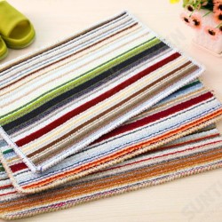 Bright Colored Stripe Carpet Door Mats Anti-slip High Water Absorbing Carpets Rugs Door Floor Mat Bright Colored Stripe Carpet Door Mats Anti-slip High Water Absorbing Carpets Rugs Door Floor Mat
