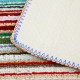 Bright Colored Stripe Carpet Door Mats Anti-slip High Water Absorbing Carpets Rugs Door Floor Mat