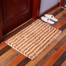 Chenille Striped Floor Mat Carpet Rectangle Fluffy Floor Carpet Cover Chenille Striped Floor Mat Carpet Rectangle Fluffy Floor Carpet Cover