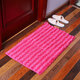 Chenille Striped Floor Mat Carpet Rectangle Fluffy Floor Carpet Cover