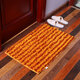 Chenille Striped Floor Mat Carpet Rectangle Fluffy Floor Carpet Cover