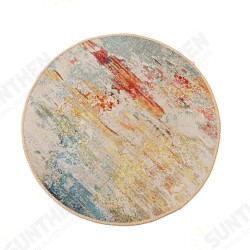 Circular Floor Rug Carpet Anti-Slip Living Room Bedside Kitchen Mat Circular Floor Rug Carpet Anti-Slip Living Room Bedside Kitchen Mat