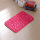 Colorful 3D Pebbles Bath Rug Natural Absorbent Rubber Bath Floor Mat Rebound