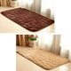 Colorful 3D Pebbles Bath Rug Natural Absorbent Rubber Bath Floor Mat Rebound