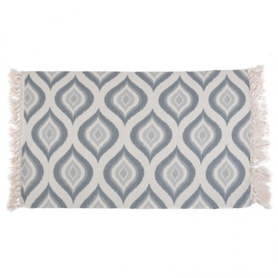 Cotton Fiber Hand-woven Carpet Bedroom Carpet Floor Mat Japanese-style Fabric Machine Washable