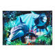 Dolphin Sea World Area Floor Rug Carpet for Bedroom Living Room Home Decoration