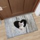 Door Mat Cartoon Cute Cat Kitchen Rugs Bedroom Carpets Living Room Floor Mat
