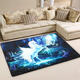 Fashion Non-Slip Shaggy Fluffy Area Rug Floor Mat Living Room Carpet Home Decoration