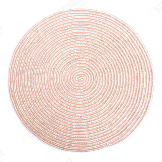 Foldable Non Slip Floor Rug Mat Round Carpet Modern Home Living Room Decorations