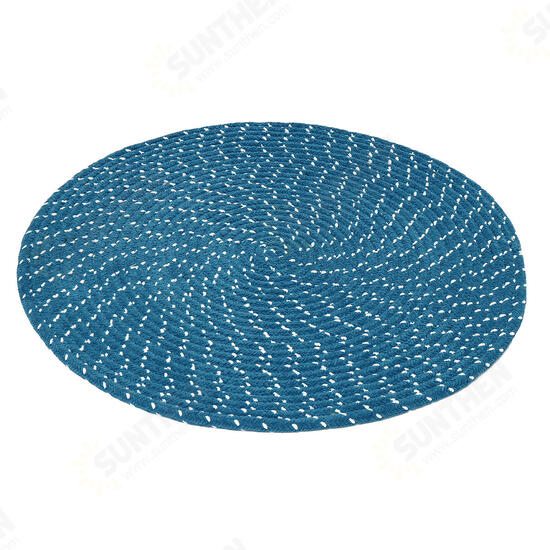 Foldable Non Slip Floor Rug Mat Round Carpet Modern Home Living Room Decorations