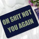 40x60cm Creative Letter Mat Entrance Door Mats Trap Printed Non-slip Car Floor Mat Carpet