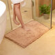 WX-329 50x80cm Chenille Soft Mat Machine Washable Bathroom Anti Slip Absorbent Carpet Doormat Rug