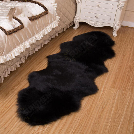 WX-574 Imitation Wool Carpets Home Carpets Fur For Kids Room Living Room Warm Fur Carpets