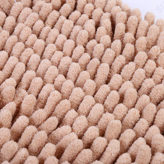 KC-334 40x60cm Chenille Thick Hair Soft Mat Machine Washable Bathroom Anti Slip Absorbent Carp