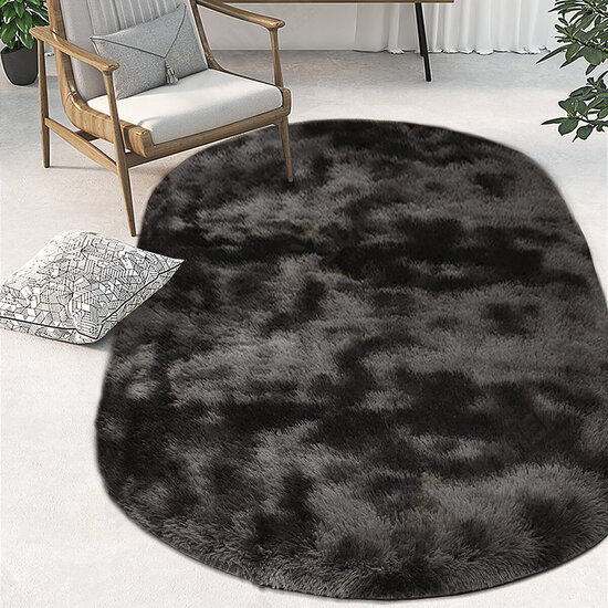 Long Variegated Tie-dye Gradient Carpet Living Room Bedroom Bedside Blanket Coffee Table Cushion Full Carpet Floor Mat