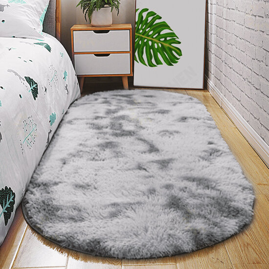 Long Variegated Tie-dye Gradient Carpet Living Room Bedroom Bedside Blanket Coffee Table Cushion Full Carpet Floor Mat