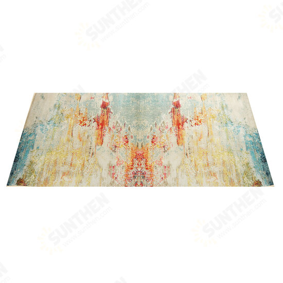 Non Slip Area Rugs Tie-Dyed Hallway Runner Carpet Living Room Bedroom Floor Mat