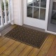 Pineapple & Square Version Special Dust Floor Mat Coffee and Gray Carpet