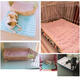 Pink Dog Pet Cat Cooling Mat Summer Cool Bed Pad Cushion Heat Relief Net Cotton Pet Carpet