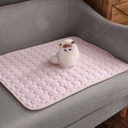 Pink Dog Pet Cat Cooling Mat Summer Cool Bed Pad Cushion Heat Relief Net Cotton Pet Carpet Pink Dog Pet Cat Cooling Mat Summer Cool Bed Pad Cushion Heat Relief Net Cotton Pet Carpet