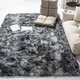 Tie Dye Gradient Carpet Non-slip Skin-friendly Breathable Carpet Water Absorption Fluffy Floor Mat