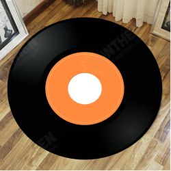 Vinyl Record Printed Soft Fabric Round Floor Mat Carpet Room Area Bedroom Rug Seat Cover Door Rugs Vinyl Record Printed Soft Fabric Round Floor Mat Carpet Room Area Bedroom Rug Seat Cover Door Rugs