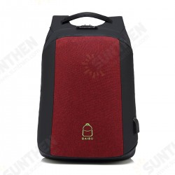 15.6 Inch Laptop Backpack Bag Travel Bag Student Bag With External USB Charging Port 15.6 Inch Laptop Backpack Bag Travel Bag Student Bag With External USB Charging Port