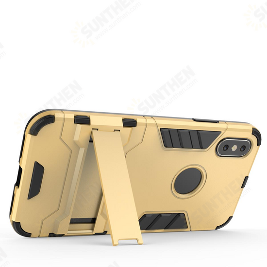 2 in 1 Kickstand Holder Hard PC Protective Case for iPhone X