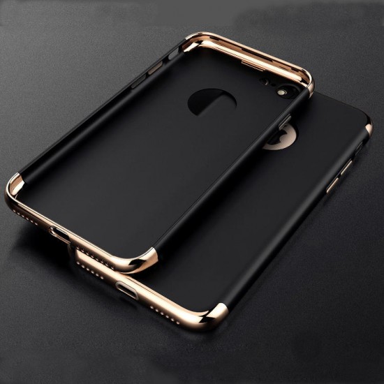 3 In 1 Ultra Thin Plating Hard PC Case For iPhone 7 & iPhone 8 Non-original